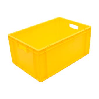 Stacking box Dina 270 1 yellow 600 x 400 x 270 mm 