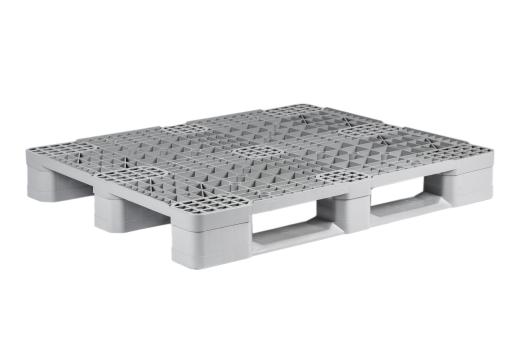 Medium pallet 1210 - 1 grey 1200 x 1000 x 155 mm 