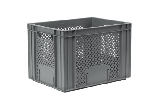 Stacking box Ron 270 2 grey 400 x 300 x 272 mm 