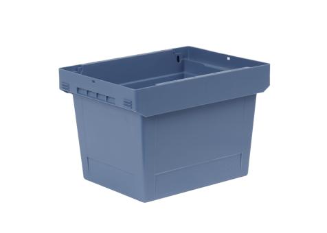 Nestable box Nestro 4327 S dove blue 400 x 300 x 273 mm 