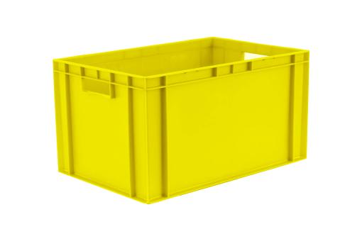 Stapelbak Dina 320 1 geel 600 x 400 x 320 mm 