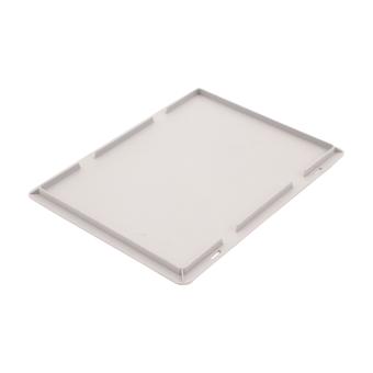 Drop-on lid 400 x 300 suitable for Isy light grey 400 x 300 x 10 mm 