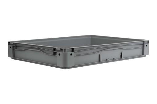 Stapelbehälter Base 8612 1 OG grau 800 x 600 x 120 mm 
