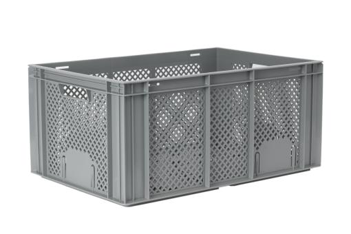 Stacking box Richess 275 2 grey 600 x 400 x 274 mm 