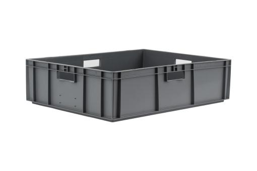 Stapelbehälter Juist 210 1 grau 800 x 600 x 210 mm 