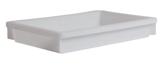 Stacking box Break 70 matt white 450 x 295 x 70 mm 