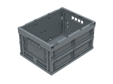 Faltbox Falter 4322 V1 Greenline dunkelgrau 400 x 300 x 220 mm 