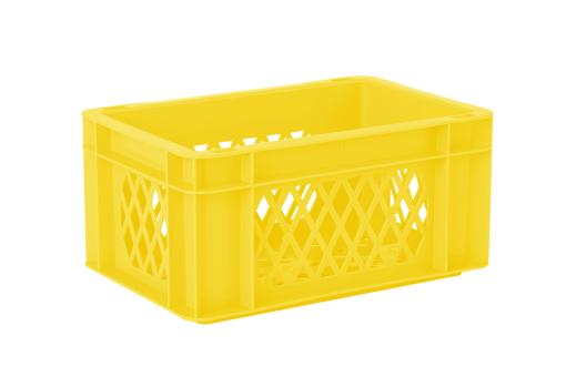 Stacking box Ortis 145 3 yellow 300 x 200 x 145 mm 