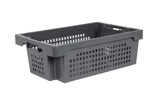 Stack & nest container Tepper 200 2 grey 600 x 400 x 200 mm 