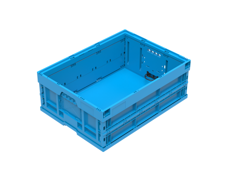 Folding box Folding 8632 V1 WALTHER-blue 800 x 600 x 320 mm 
