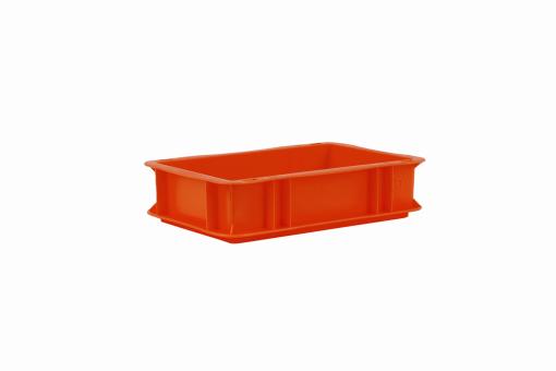 Stacking box Ortis 75 1 red 300 x 200 x 75 mm 
