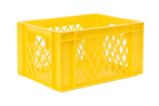 Stacking box Band 210 2 yellow 400 x 300 x 210 mm 