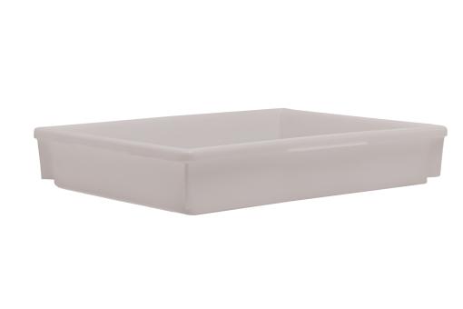 Stacking box Break 82 matt white 465 x 360 x 82 mm 