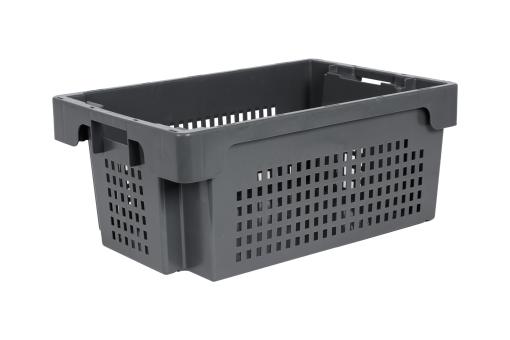 Bac Gerbable-Emboîtable Tepper 250 2 gris 600 x 400 x 250 mm 