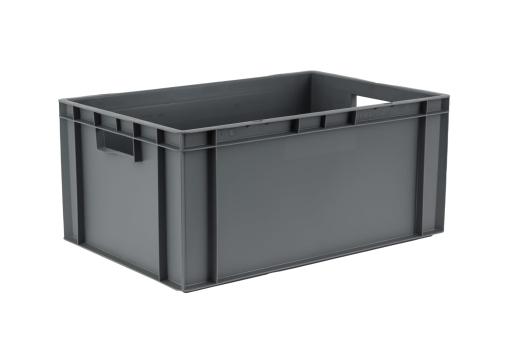 Stapelbehälter Dina 270 1 grau 600 x 400 x 270 mm 