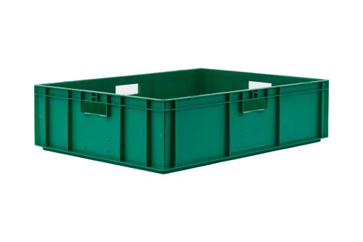 Stacking box Juist 210 1 green 800 x 600 x 210 mm 