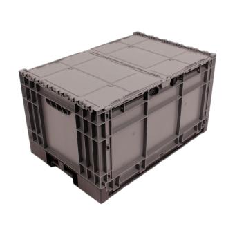 Bac Rabattable Vaun 6434 gris-noir 600 x 400 x 340 mm 