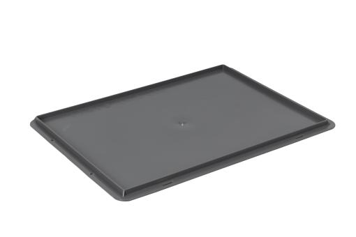 Drop-on lid 400 x 300 suitable for Band grey 400 x 300 mm 