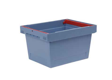 Nestbarer Behälter Nestro 4322 SB taubenblau 400 x 300 x 223 mm 