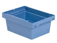 Nestable box Nestro 4317 SB dove blue 400 x 300 x 173 mm 