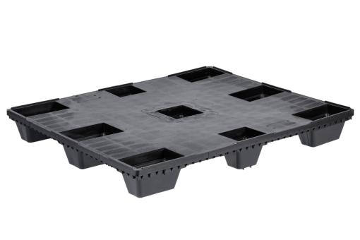Lightweight pallet 1210 - 2 reg. anthracite 1200 x 1000 x 135 mm 