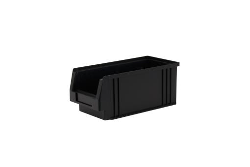 Sichtlagerkasten Pelak 2913 cond schwarz 290 x 150 x 125 mm 