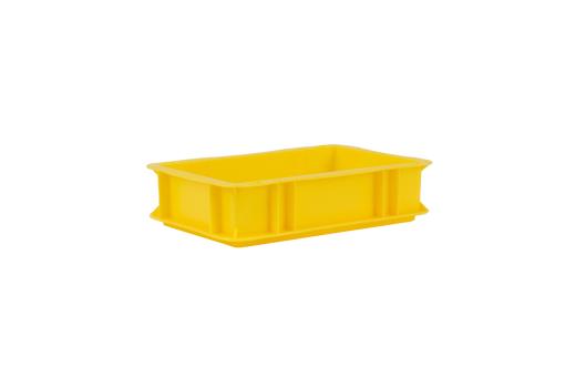 Stacking box Ortis 75 1 yellow 300 x 200 x 75 mm 