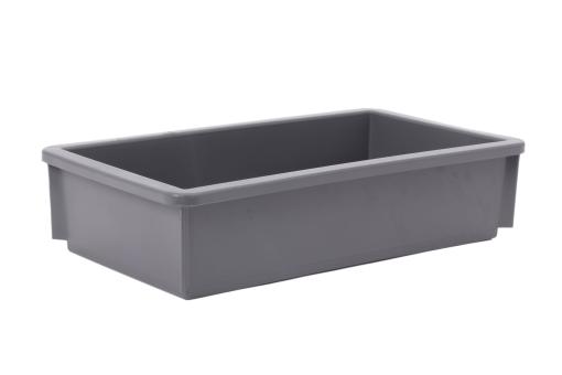 Stapelbak Break 105 grijs 450 x 255 x 105 mm 