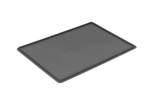 Oplegdeksel 600 x 400 voor Dina grijs 600 x 400 mm 