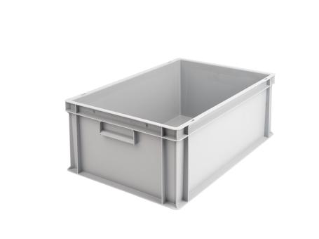 Stacking box Ronny 220 OG light grey 600 x 400 x 220 mm 