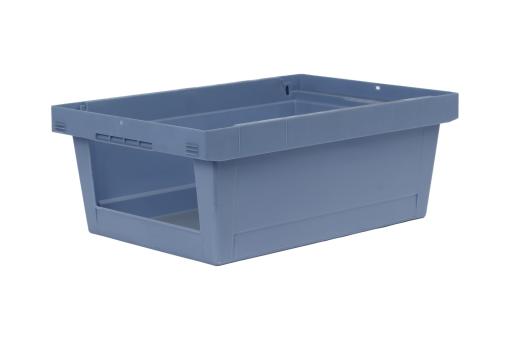 Nestbarer Behälter Nestro 6422 ES taubenblau 600 x 400 x 223 mm 