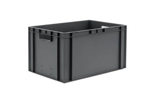 Stacking box Dina 320 1 grey 600 x 400 x 320 mm 