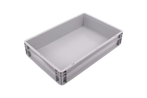 Stacking box Base 6412 1 OG grey 600 x 400 x 120 mm 