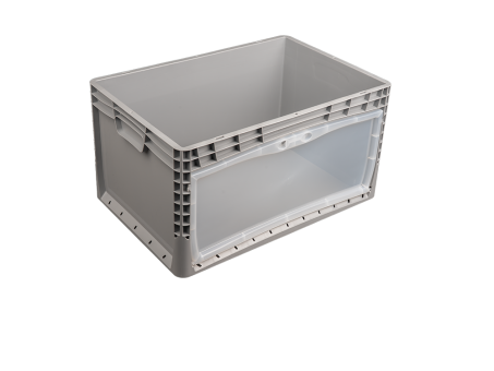 Stacking box Smart 6432 grey 600 x 400 x 320 mm 