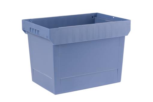 Nestable box Nestro 6442 S dove blue 600 x 400 x 423 mm 