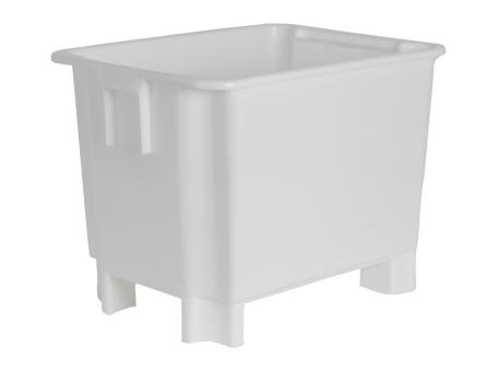 Drehstapelbehälter Tip 8660 weiß 800 x 600 x 600 mm 
