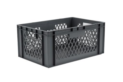 Stacking box Dina 270 2 grey 600 x 400 x 270 mm 