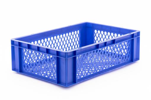 Stacking box Dina 175 3 blue 600 x 400 x 175 mm 